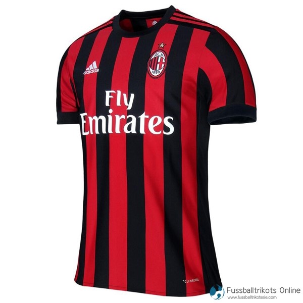 AC Milan Trikot Heim 2017-18 Fussballtrikots Günstig